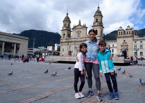 Bogotá con niños